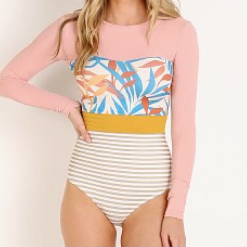 Seea | Hermosa Vida Long Sleeve One Piece Swimsuit
